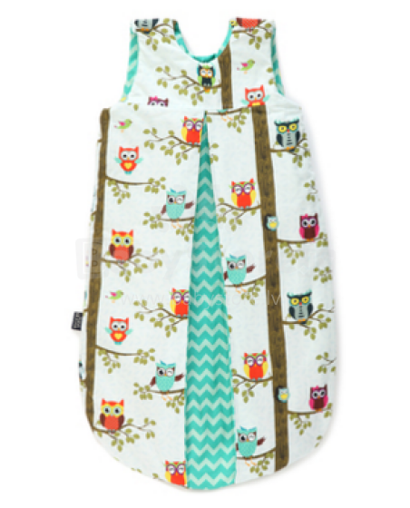 La Millou By Anna Mucha Art. 84082 Sleeping Bag S Owl Radio&Mint Rick Rack