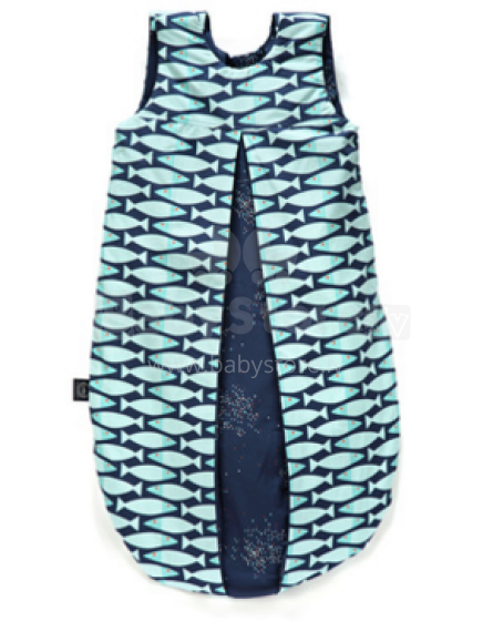 La Millou Art. 84099 Sleeping Bag M Fish&Confetti Navy