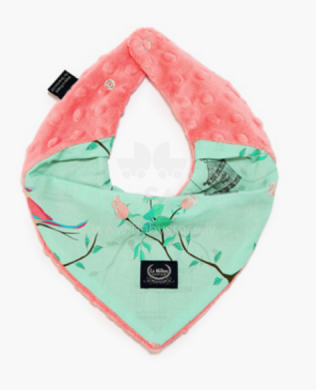 La Millou By Magdalena Rozczka Art. 84160 Warm Neck Maggie Rose Mint&Coral Шарфик-бандана