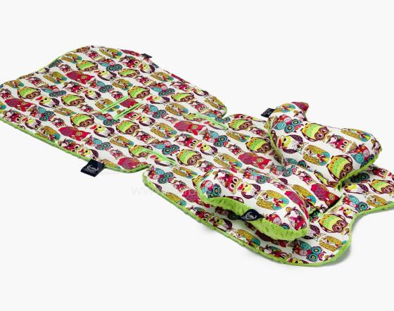 La Millou Art. 84231 Stroller Pad Wild Owls&Green