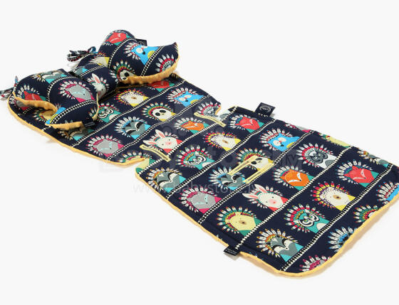 La Millou Art. 84232 Stroller Pad Indian Zoo&Sunshine