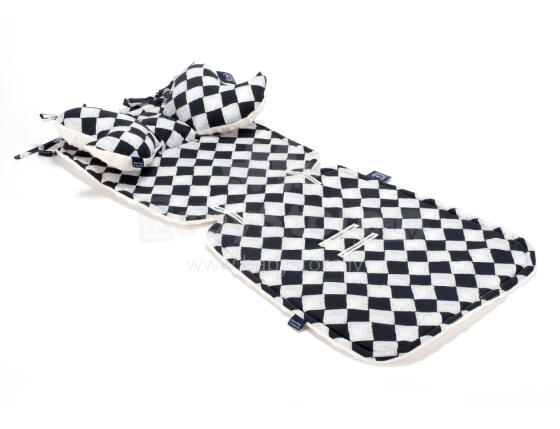 La Millou Art. 84253 Stroller Pad Follow Me Chessboard&Ecru