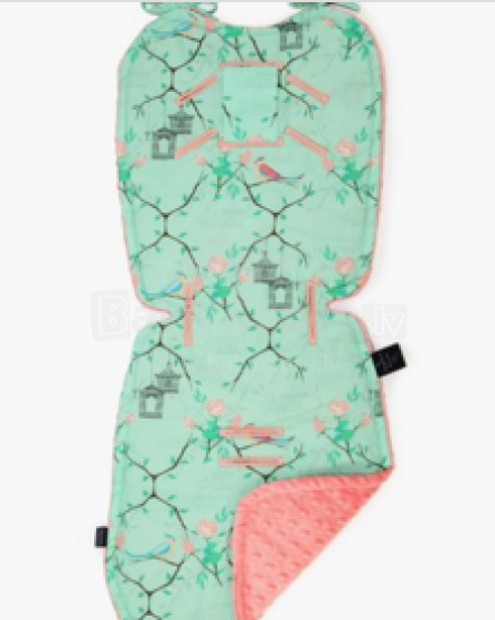 La Millou By Magdalena Rozczka Art. 84256 Stroller Pad Maggie Rose Mint&Coral
