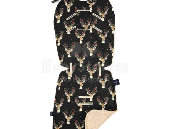 La Millou By Katarzyna Zielinska Art. 84259 Stroller Pad Oh My Deer&Latte