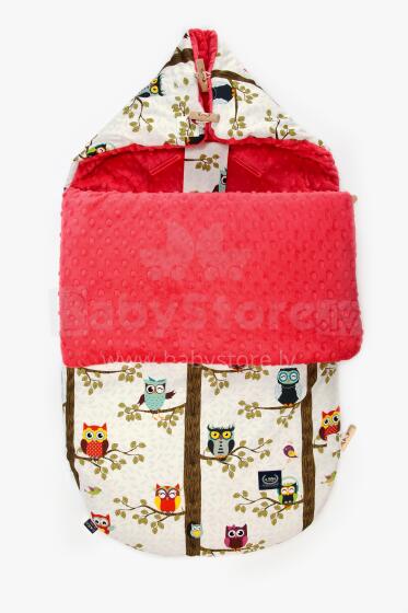 La Millou By Anna Mucha Art. 84265 Stroller Bag S Owl Radio&Watemelon