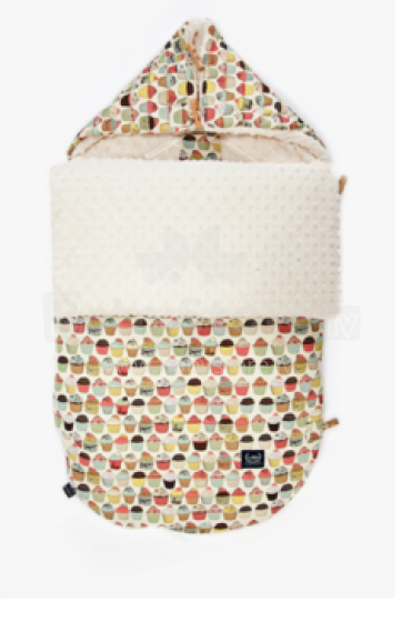 La Millou Art. 84269 Stroller Bag S Cupcakes&Ecru