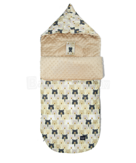 La Millou Art. 84286 Stroller Bag M Pure Bears&Latte
