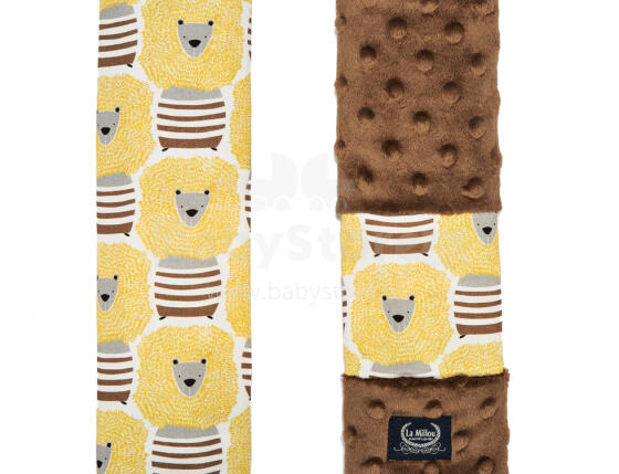 La Millou Art. 84326 Seatbelt Cover Lion Lion&Caramel