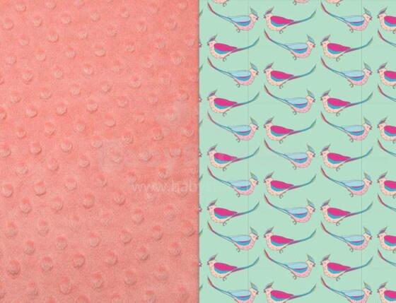La Millou By Magdalena Rozczka Art. 84334 Seatbelt Cover Maggie Rose Birds&Coral