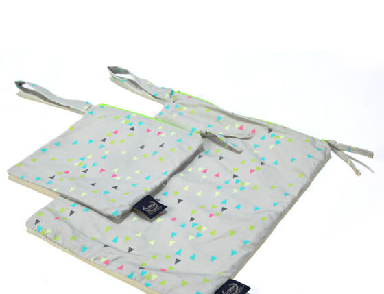 La Millou Art. 84353 Travel Bag Compact Size Grey Diamonds