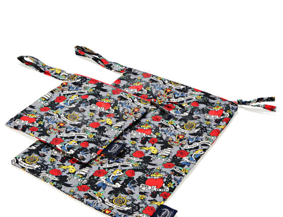 La Millou Art. 84356 Travel Bag King Size Grey Tatoo Marine Club