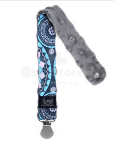 La Millou Art. 84424 Pacifier Hander Mosaic&Grey