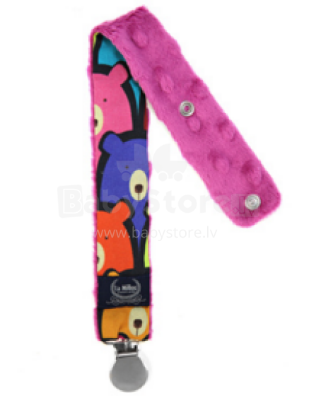 La Millou Art. 84428 Pacifier Hander Jelly Bears&Raspberry
