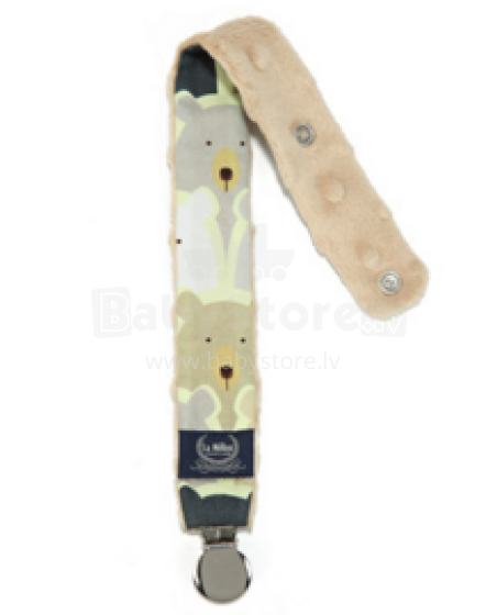 La Millou Art. 84436 Pacifier Hander Pure Bears&Latte