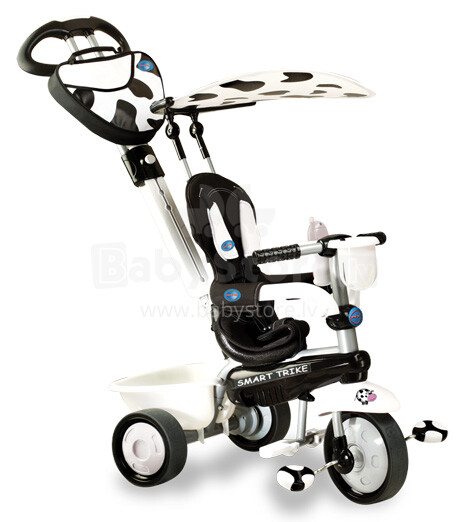 Smart Trike Zoo Steering® Art.STZ1573400 Детский трехколесный  велосипед с ручкой управления и крышей