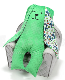 La Millou Art. 84575 Big Bunny Dobbit Kelly Green Bright Pony Mягкая игрушка для сна Кролик