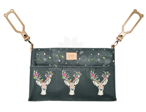 La Millou By Katarzyna Zielinska Art. 84597 Organizer Feeria Oh My Deer Dark Органайзер для коляски
