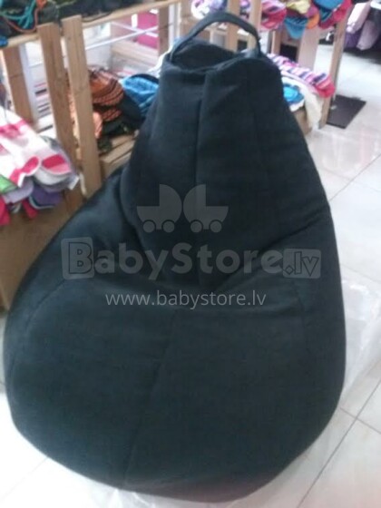 Qubo™ Comfort 120 Graphite Soft Augstas kvalitātes krēsls Bean Bag