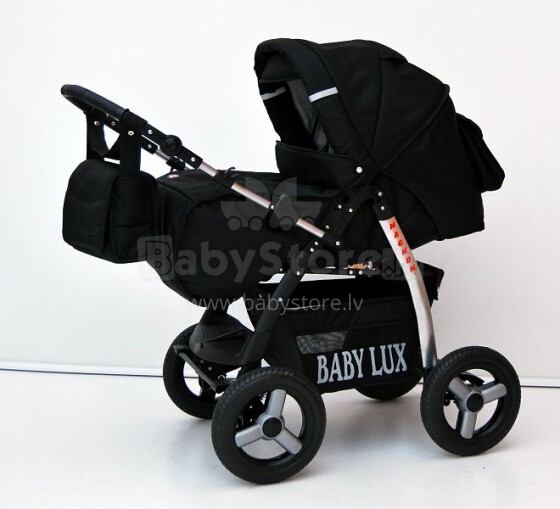 Raf-pol Magnum Lux Col. 15 Детская универсальная современная коляска 2в1 с надувными колесами [всё в комплекте]