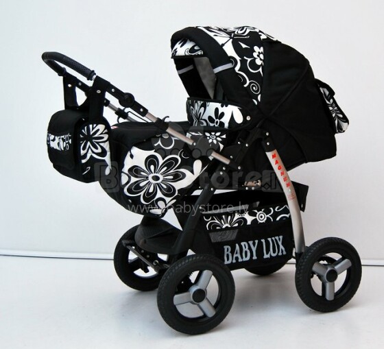 Raf-pol Magnum Lux Col. 20 Детская универсальная современная коляска 2в1 с надувными колесами [всё в комплекте]
