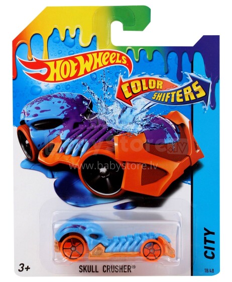 Mattel Hot Wheels Color Shifters Art. BHR15 Машинки, меняющие цвет