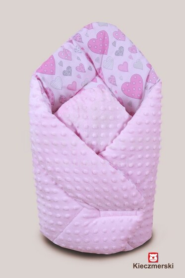 MimiNu Art.1120 Хлопковый конвертик одеялко для выписки (для новорождённого) 80х80 см