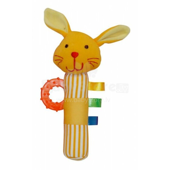 Lorelli Toys Art.10190  Игрушка погремушка-пищалка Rabbit