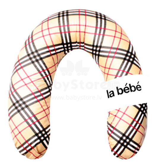 La Bebe™ Rich Maternity Pillow Art.67035 Burberry 30x104 cm
