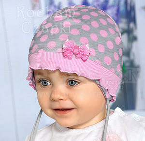 Rastrinis 16/051 straipsnis „Slonko Cotton“ kūdikių kepurė