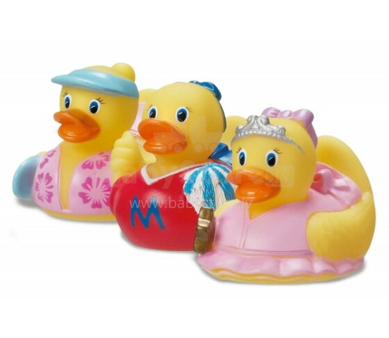 Munchkin Art.011830 Mini Ducks vannas rotaļlieta 9m+ (3gab.)