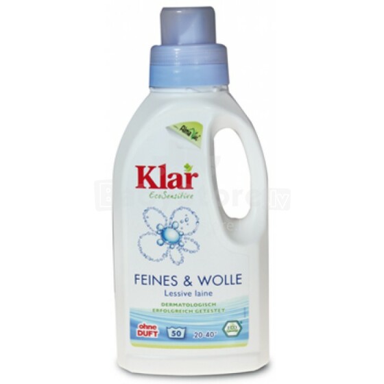 Klar Organic Art.6604500 органическое средство для шерсти и шёлка, 500 мл