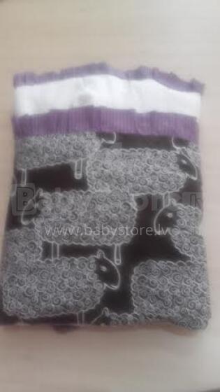 La bébé Boutique purple bed bumper 360 cm