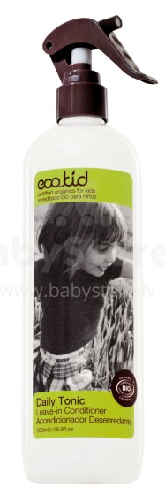 Eco.Kid Daily Leave-in Tonic Art.44022 kūdikiams plaunamas tonikas nuo plaukų garbanojimo, 500ml
