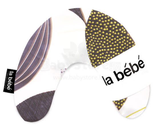 La Bebe™ La Bebe™ Mimi Nursing Cotton Pillow Art.15802 Deco Green/Purple Travel pillow