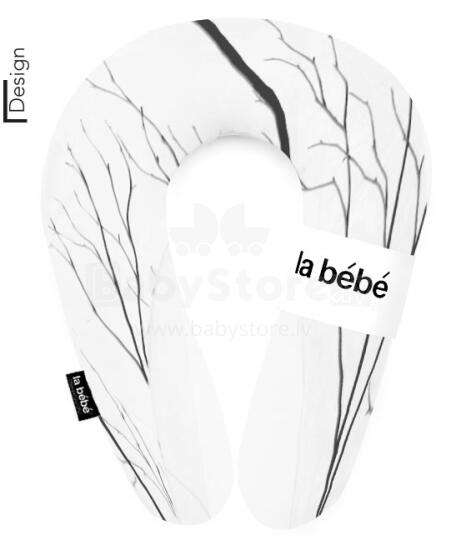 La Bebe™ Snug Cotton Nursing Maternity Pillow Art.85467 Black Branch
