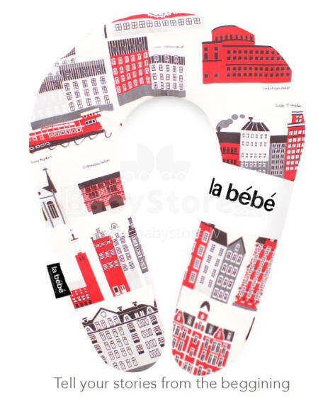 La Bebe™ Snug Cotton Nursing Maternity Pillow Art.9374 Cityscape