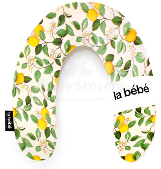 La Bebe™ Rich Maternity Pillow Art.85497 Lemon Tree 30x104 cm