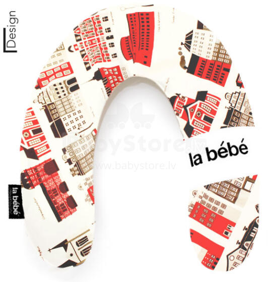 La Bebe™ Rich Maternity Pillow Art.85503 Citycape, 30x104 cm