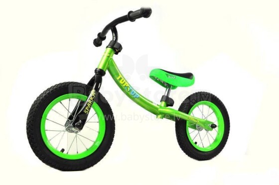 TupTup Sparky Green Art.62291 Balansēšanas velosipēds skrejritenis