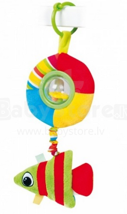 CANPOL BABIES 68/018 - minkštas besivystantis žaislas su barškučiu