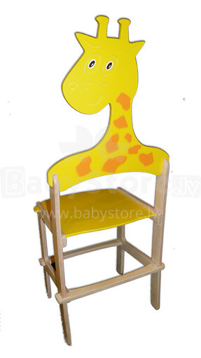WoodyGoody menas. 17302 žirafos kėdė