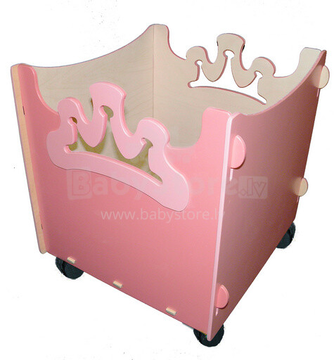 WoodyGoody Art. 47255 Ящик для игрушек 'Принцесса'