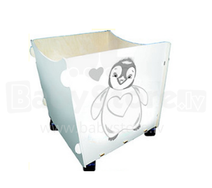 WoodyGoody Art. 21058 Ящик для игрушек 'Пингвин'