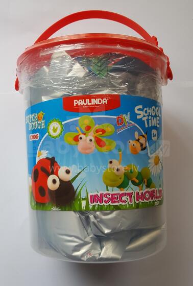 Paulinda Super Dough Art.081518-1 School Time Insect World