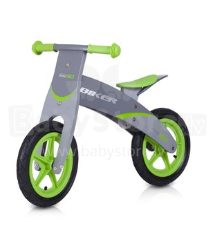 Vaikiškas motoroleris „Easy Go Biker Sport Green“