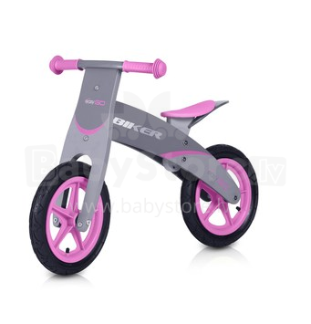 Vaikiškas motoroleris „Easy Go Biker Candy Pink“
