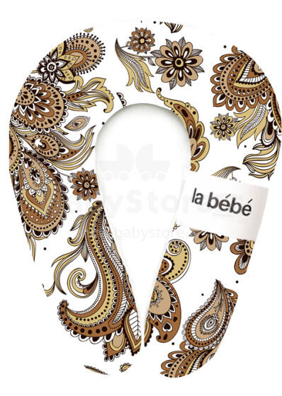 La Bebe™ Snug Cotton Nursing Maternity Eastern Beauty Pillow with buckwheat filling 20*70cm