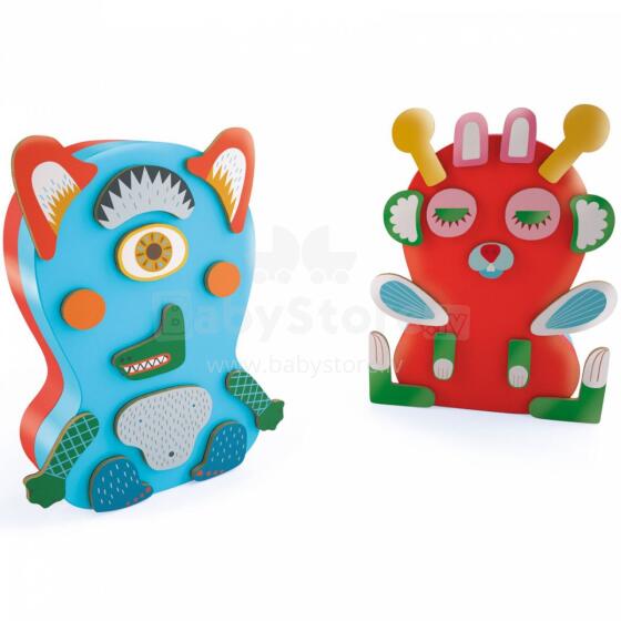 Djeco Wooden games Monstro Art.DJ03081
