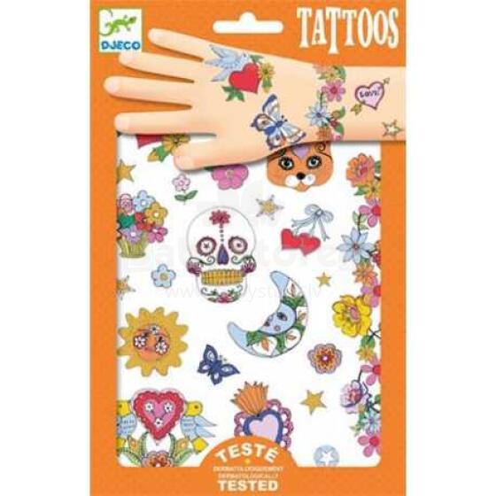 Djeco Tattoos Mexican Fiesta  Art.09578