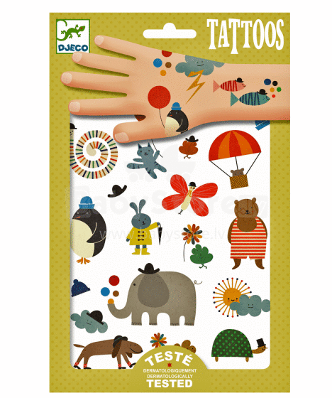 Djeco Tattoos Pretty Little   Art.09579